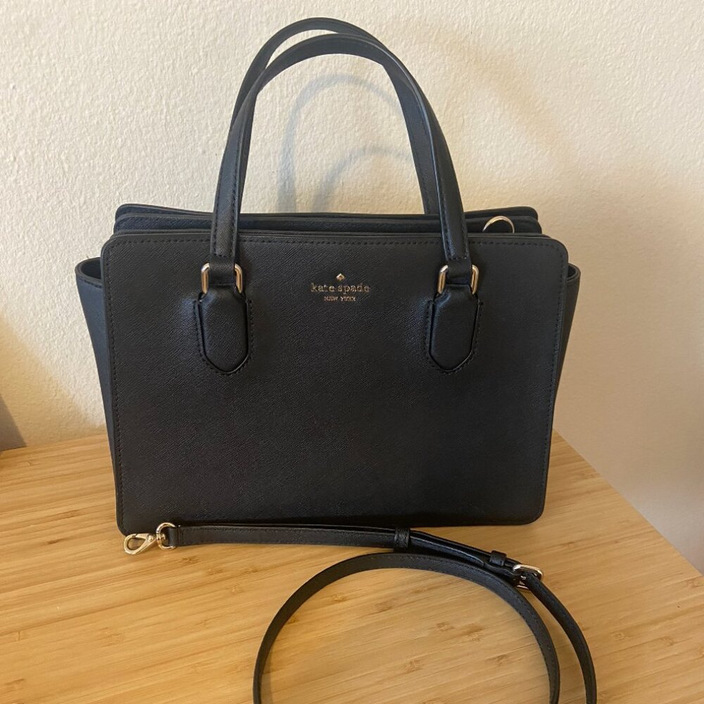 Kate Spade Laurel Way Reese Satchel Black